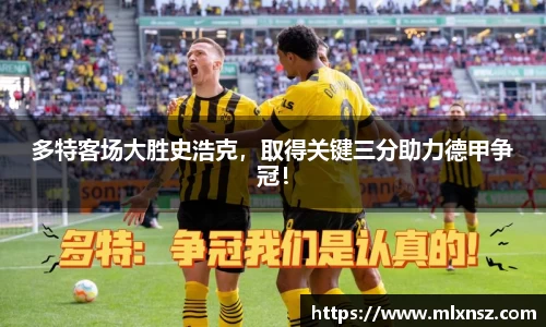 多特客场大胜史浩克，取得关键三分助力德甲争冠！